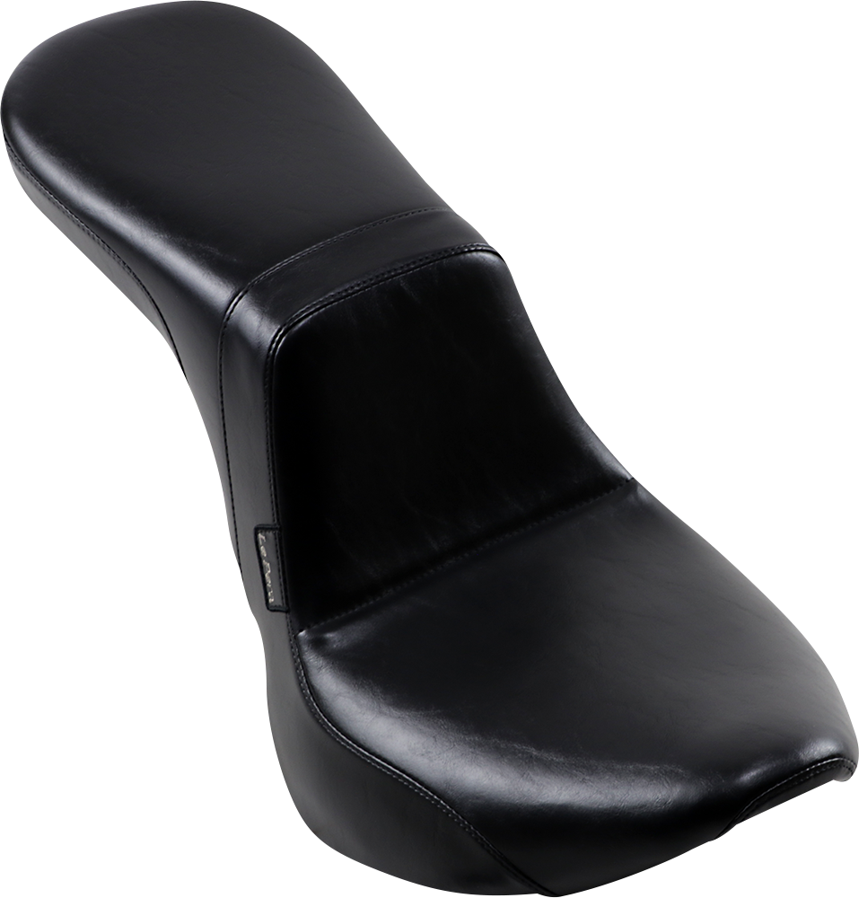 LE PERA Daytona 2-Up Seat - Without Backrest - Smooth - Black - FX/FL '18-'25 LY-543S — image 2