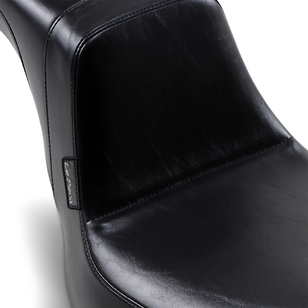 LE PERA Daytona 2-Up Seat - Without Backrest - Smooth - Black - FX/FL '18-'25 LY-543S — image 5