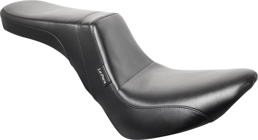 LE PERA Daytona 2-Up Seat - Without Backrest - Smooth - Black - FX/FL '18-'25 LY-543S — image 6