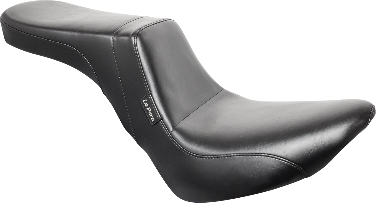 LE PERA Daytona 2-Up Seat - Without Backrest - Smooth - Black - FX/FL '18-'25 LY-543S — image 6