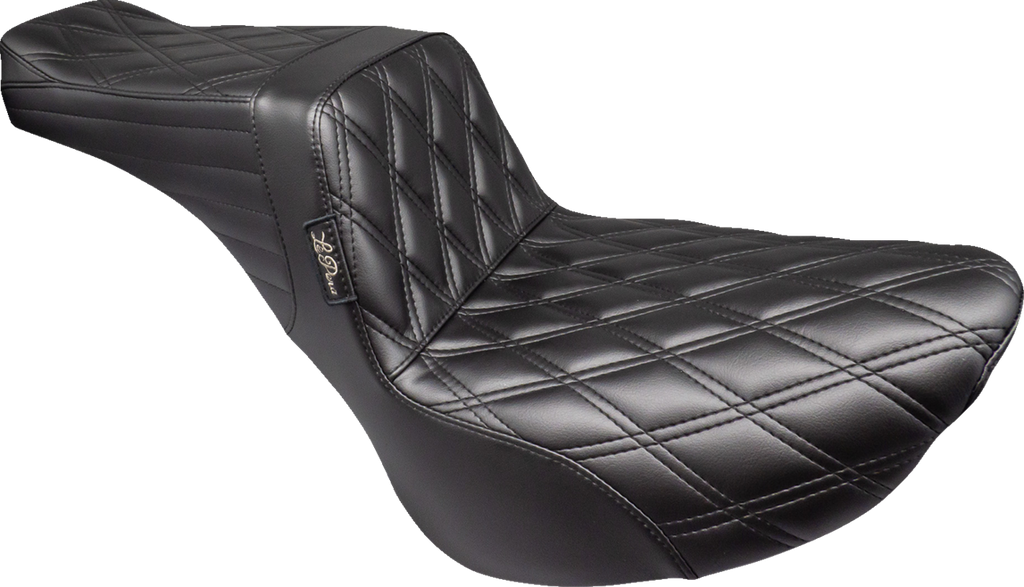 LE PERA Tailwhip Seat - Double Diamond - Black - FLSL/FXBB '18-'23 LY-580DD — image 1