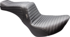 LE PERA Tailwhip Seat - Pleated - Black - FLSL/FXBB '18-'23 LY-580PT — image 1