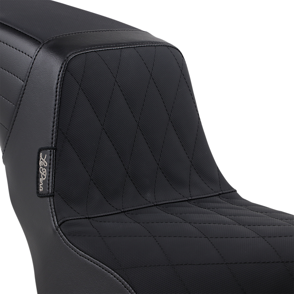 LE PERA Kickflip Seat - Diamond w/ Gripp Tape - Black - FXBB/FLSL '18-'23 LY-590DMGP — image 3