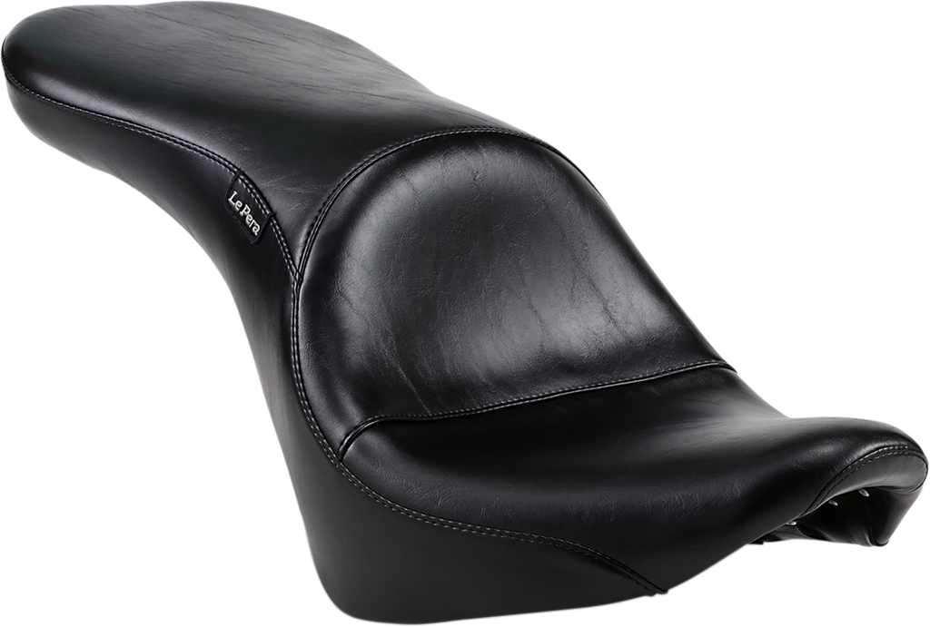 LE PERA Maverick Seat - without Backrest - Smooth - Black - FL/FX '18-'23 LY-910S — image 1