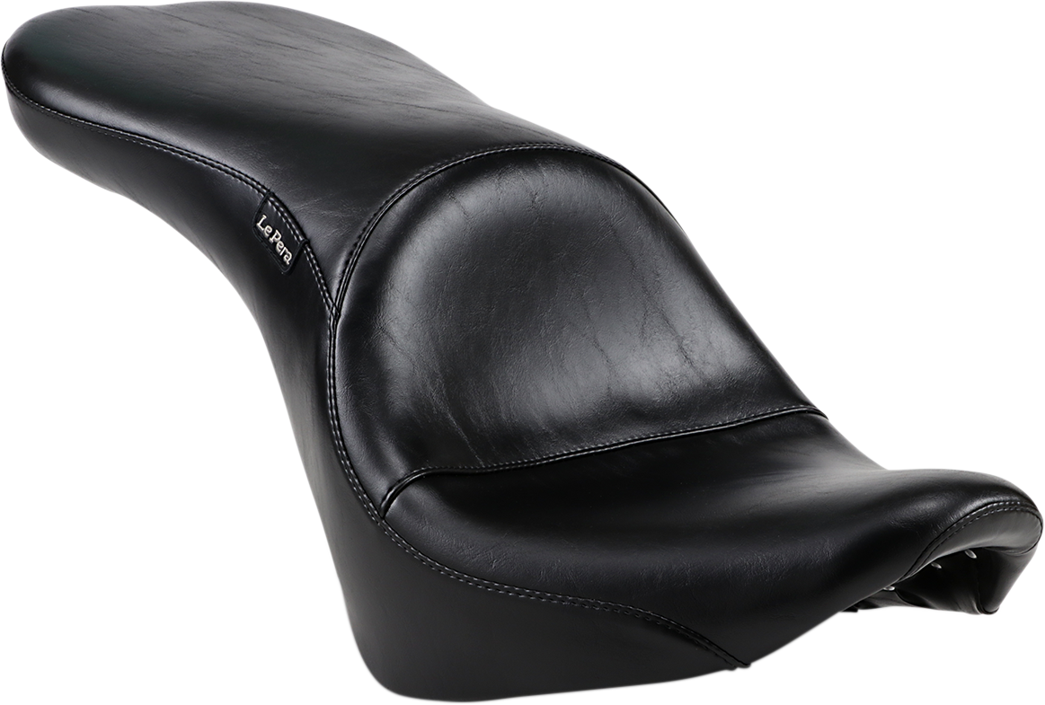 LE PERA Maverick Seat - without Backrest - Smooth - Black - FL/FX '18-'23 LY-910S — image 1