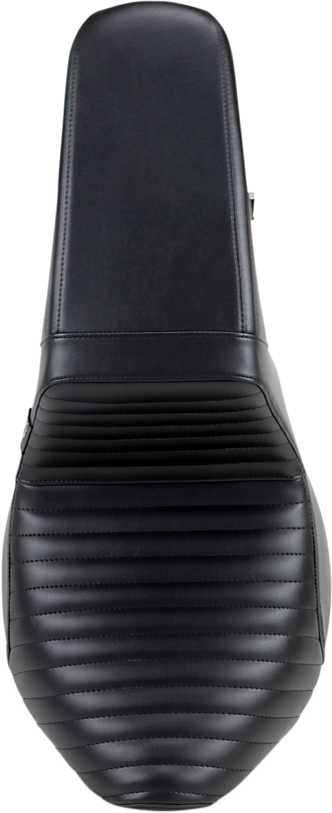 LE PERA Kickflip Seat - Pleated - Black - Softail '18-'23 LYF-590PT — image 4