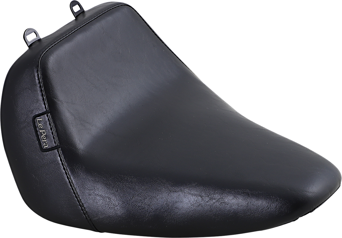 LE PERA Bare Bones Solo Seat - Smooth - Black - FLFB/S '18-'23 LYO-007 — image 1