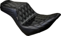 LE PERA Tailwhip Seat - Double Diamond - Black - FXLR/FLSB '18-'23 LYR-580DD — image 1
