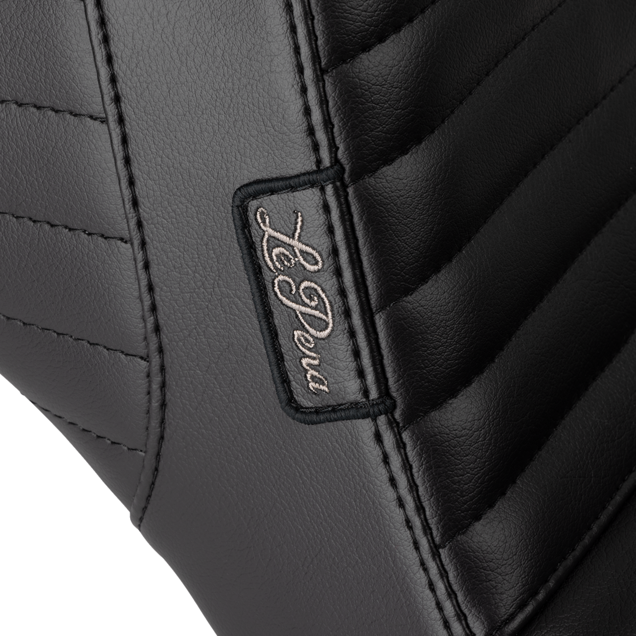 LE PERA Tailwhip Daddy Long Legs Low Rider Seat - Pleated - Black - FL/FX '18-'24 LYR-580DLPT — image 2