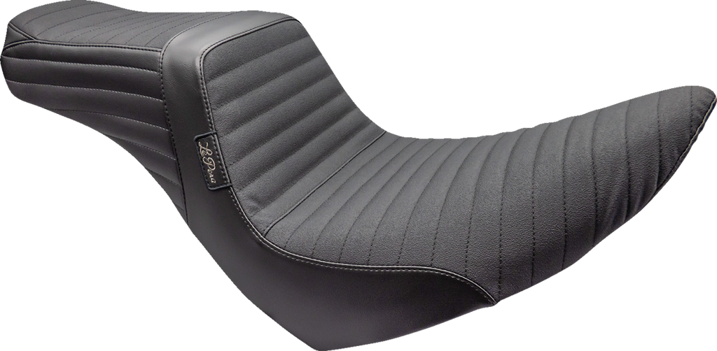 LE PERA Tailwhip Seat - Pleated w/ Grip Tape - Black - FL/FX '18-'23 LYR-580PTGP — image 1
