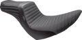 LE PERA Tailwhip Seat - Pleated w/ Grip Tape - Black - FL/FX '18-'23 LYR-580PTGP — image 1