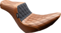 LE PERA Tailwhip Seat - Brown - Double Diamond - Black Stitch - FX/FL '18-'25 LYR-580TDV01 — image 1