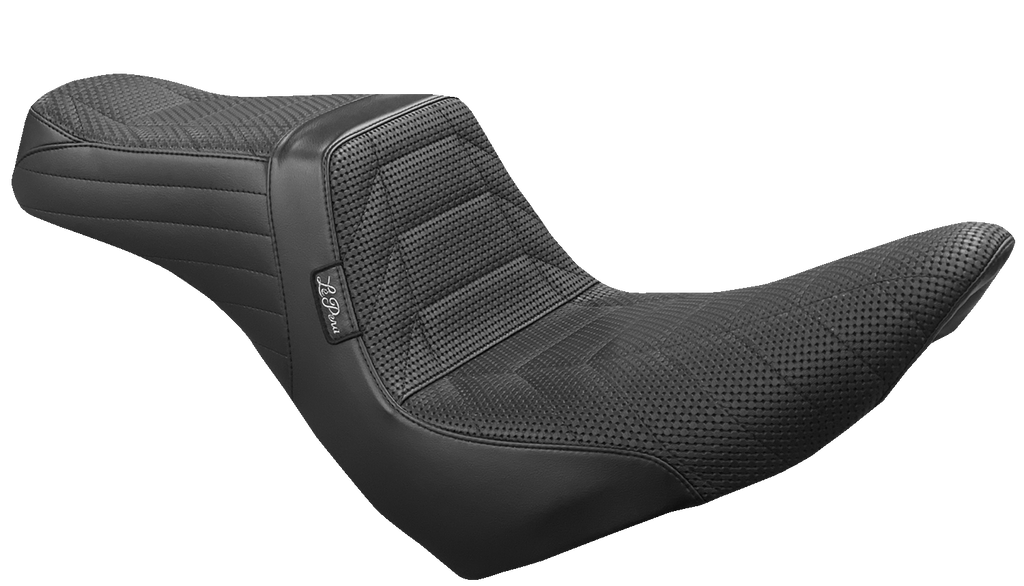LE PERA Tailwhip Seat - Track Pleat - Black '18-'23 LYR-580TRKPT — image 1