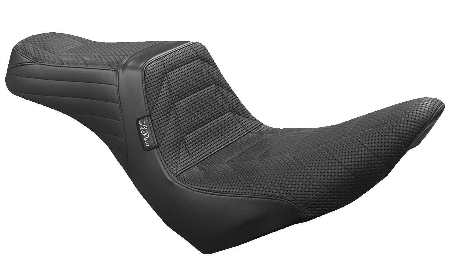 LE PERA Tailwhip Seat - Track Pleat - Black '18-'23 LYR-580TRKPT — image 1