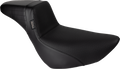 LE PERA Kickflip Daddy Long Legs Low Rider Seat - Basket Weave - Black - FL/FX '18-'24 LYR-590DLBW — image 1