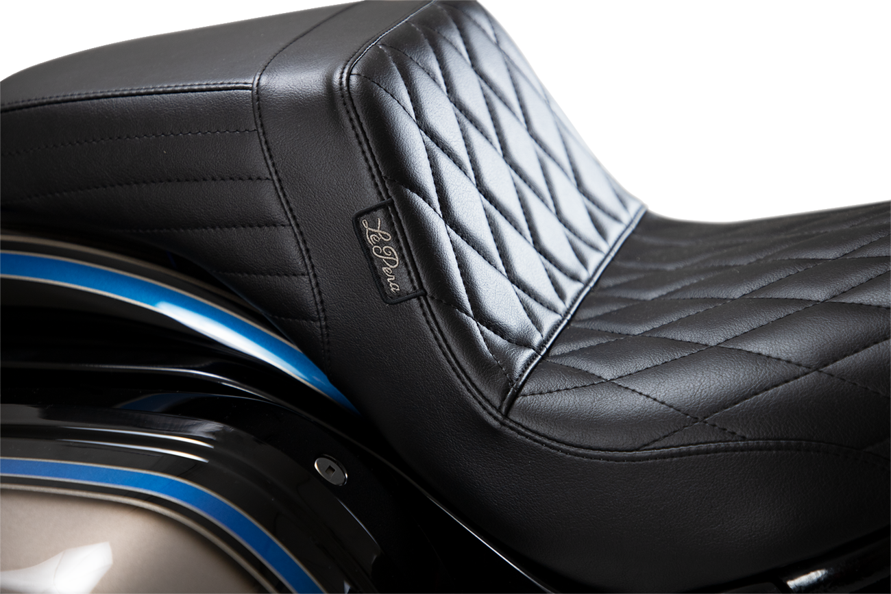 LE PERA Kickflip Seat - Diamond - Black - Softail '18-'23 LYR-590DM — image 2