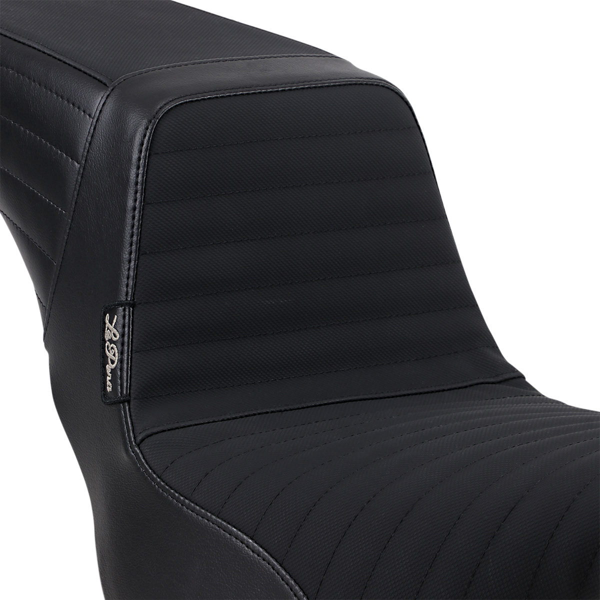 LE PERA Kickflip Seat - Pleated w/ Gripp Tape - Black - Softail '18-'23 LYR-590PTGP — image 4