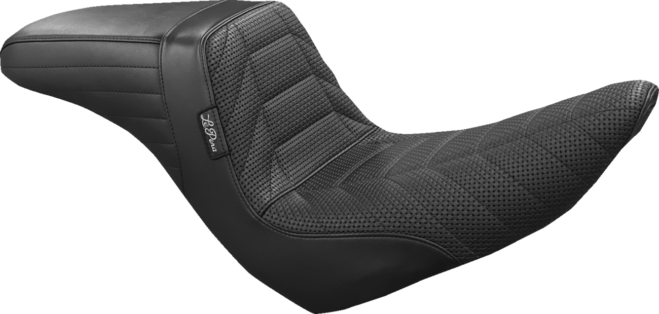 LE PERA Kickflip Seat - Track Pleat - Black '18-'23 LYR-590TRKPT — image 1