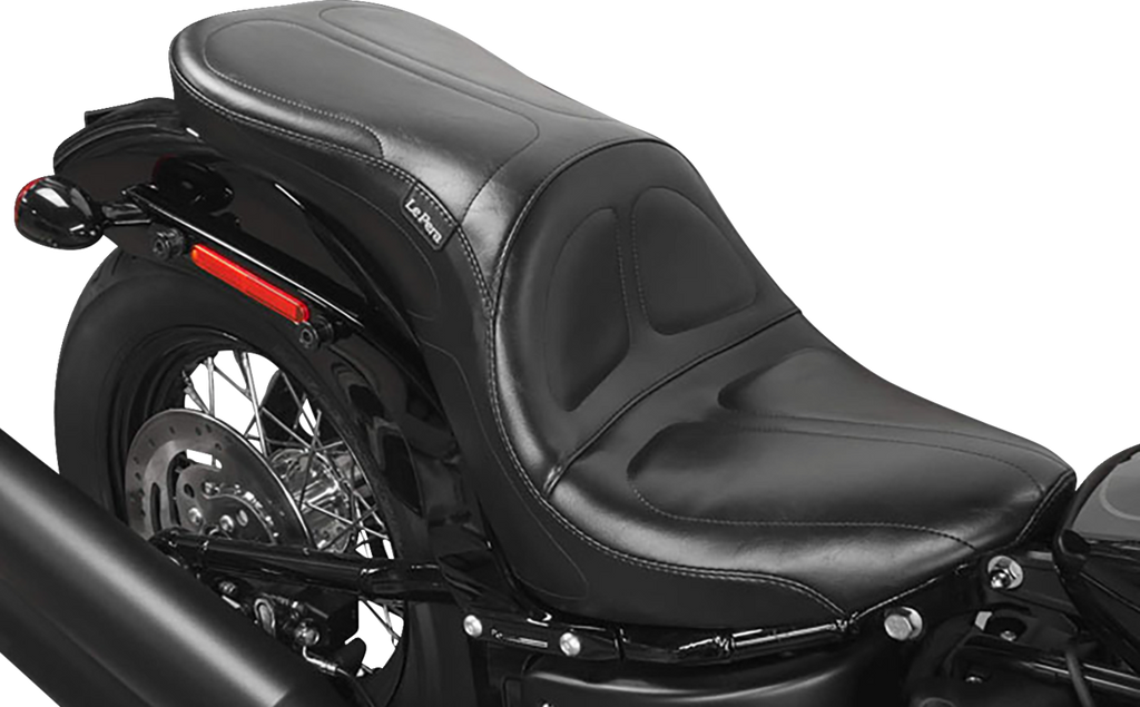 LE PERA Maverick Seat - Stitched - Black - FL/FX '18-'25 LYR-910 — image 1