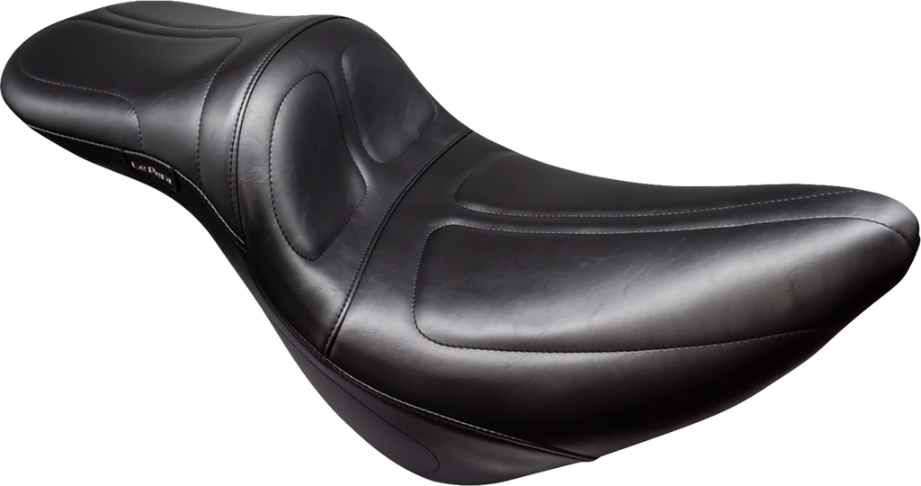 LE PERA Maverick Seat - Stitched - Black - FL/FX '18-'25 LYR-910 — image 2