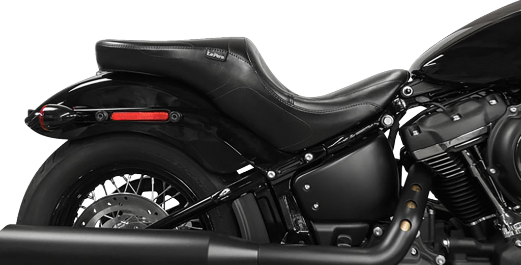 LE PERA Maverick Seat - Stitched - Black - FL/FX '18-'25 LYR-910 — image 3