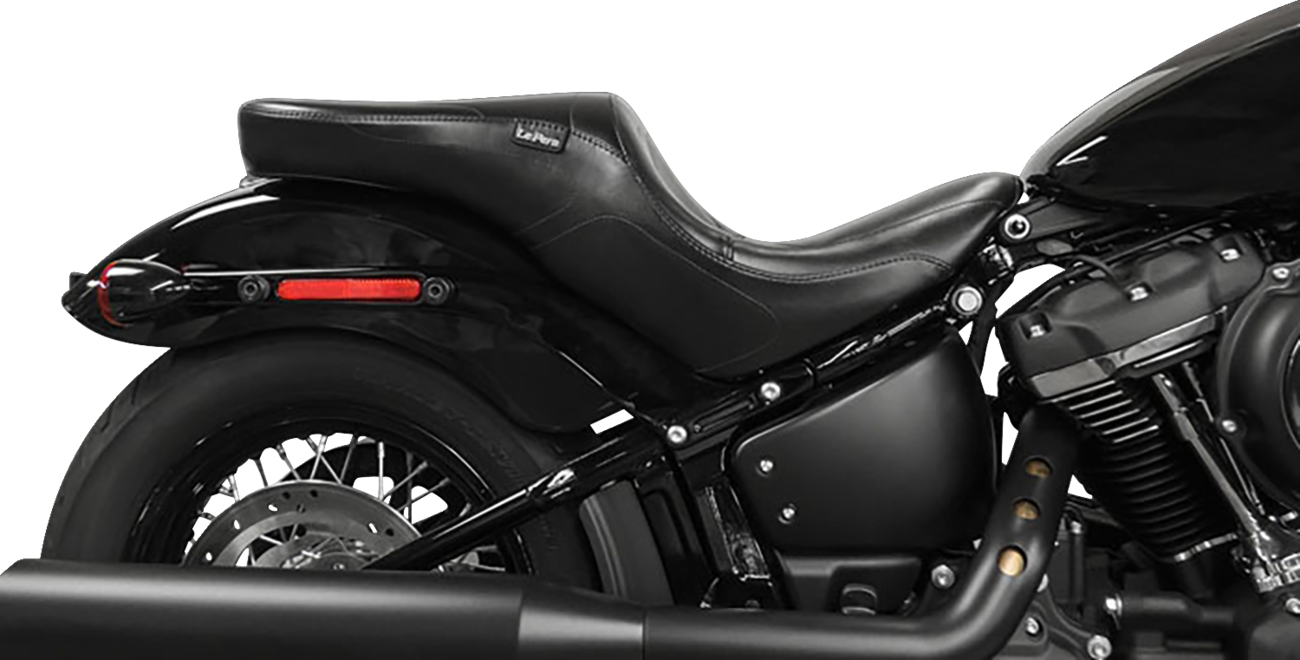LE PERA Maverick Seat - Stitched - Black - FL/FX '18-'25 LYR-910 — image 3
