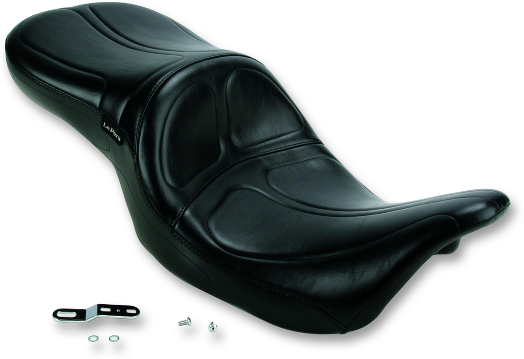 LE PERA Maverick Seat - Stitched - Black - FL/FX '18-'25 LYR-910 — image 4