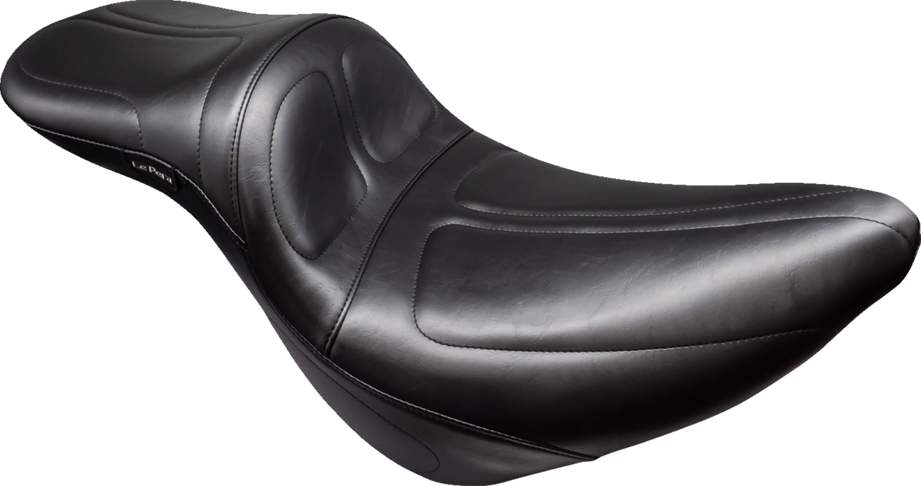 LE PERA Tailwhip Daddy Long Legs Low Rider Seat - Maverick Stitch - Black - FL/FX '18-'25 LYR-910DL — image 1
