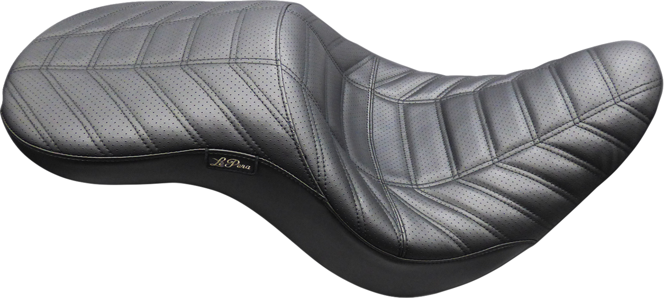 LE PERA Maverick Daddy Long Legs Seat - Track Pleat - FL/FX '18-'25 LYR-910DL INDY — image 3