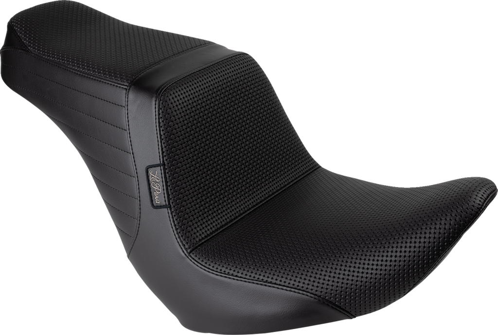 LE PERA Tailwhip Up Front Seat - Basket Weave - Black - FLSB/FXLR '18-'24 LYRU-580BW — image 1