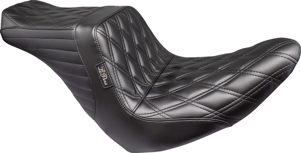 LE PERA Tailwhip Up Seat - Double Diamond - Black - FLSB/FXLR '18-'24 LYRU-580DD — image 1
