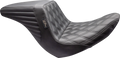 LE PERA Kickflip Up Front Seat - Double Diamond - Black - FL/FX '18-'24 LYRU-590DD — image 1