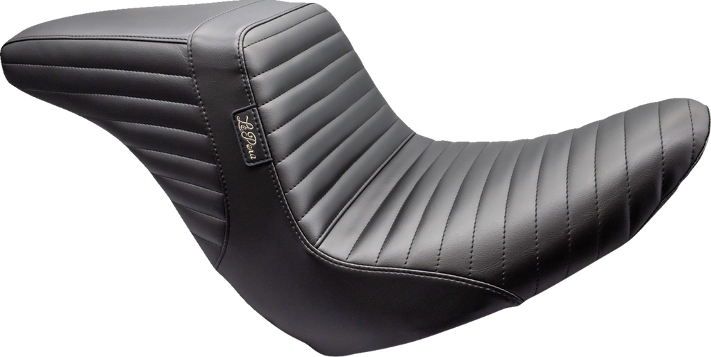 LE PERA Kickflip Up Front Seat - Pleated - Black - FL/FX '18-'24 LYRU-590PT — image 1