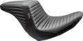 LE PERA Kickflip Up Front Seat - Pleated - Black - FL/FX '18-'24 LYRU-590PT — image 1