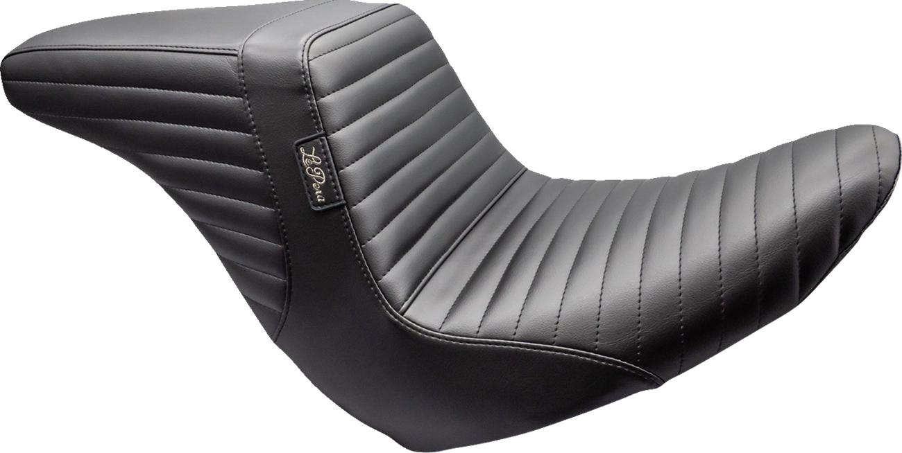 LE PERA Kickflip Up Front Seat - Pleated - Black - FL/FX '18-'24 LYRU-590PT — image 1
