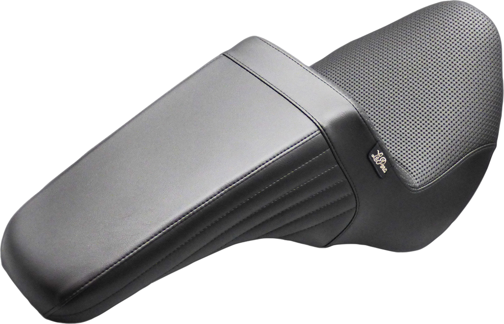 LE PERA Kickflip Up Front Seat - Basketweave - Black - FL/FX '18-'25 LYU-590BW — image 3