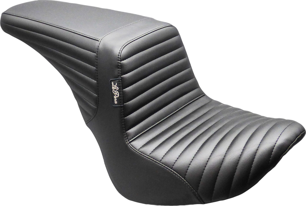 LE PERA Kickflip Up Front Seat - Pleated - Black - FL/FX '18-'25 LYU-590PT — image 1