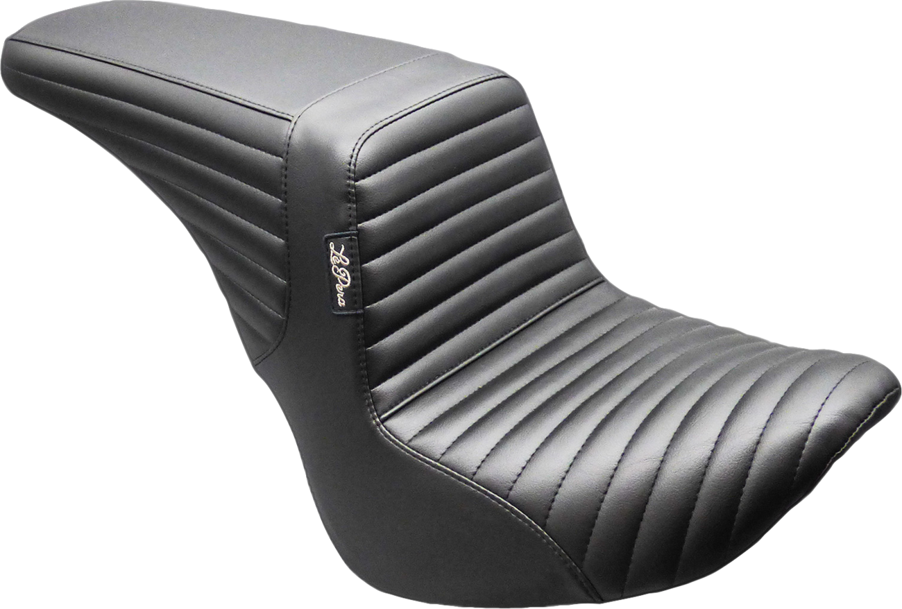 LE PERA Kickflip Up Front Seat - Pleated - Black - FL/FX '18-'25 LYU-590PT — image 1