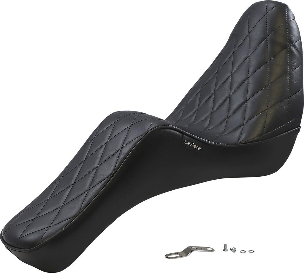 LE PERA Cherokee Seat - Diamond - Black - Softail '18-'23 LYX-020DM — image 2