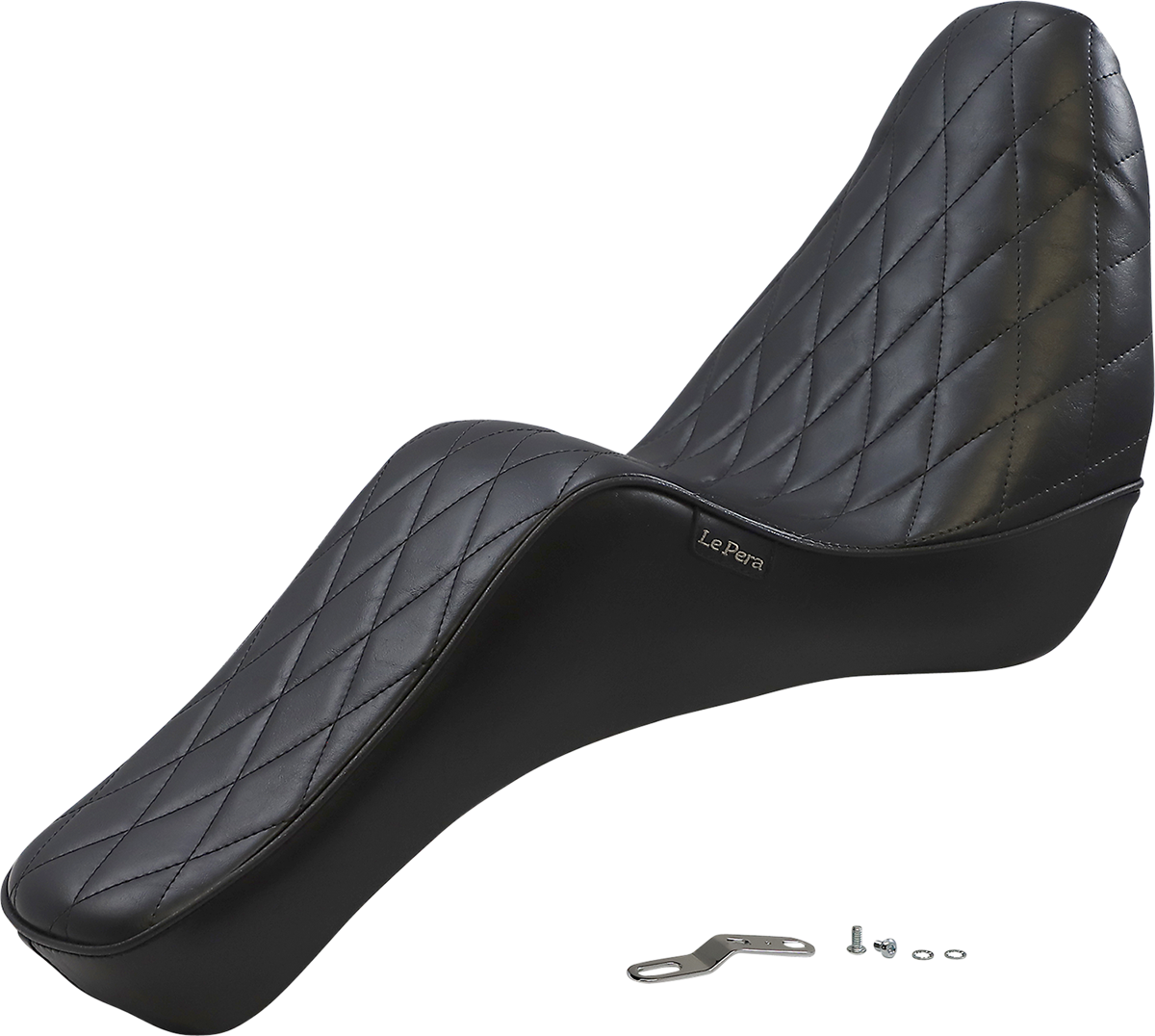 LE PERA Cherokee Seat - Diamond - Black - Softail '18-'23 LYX-020DM — image 2