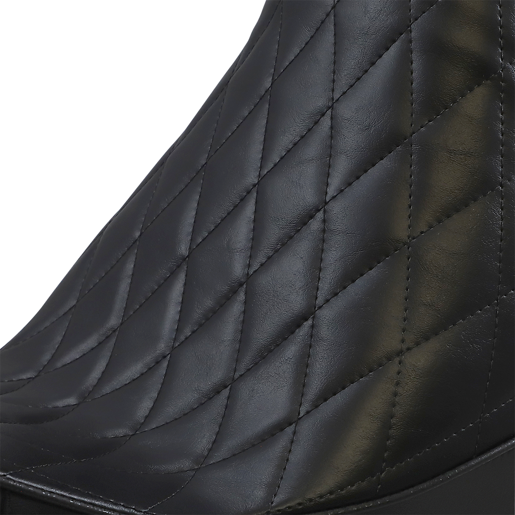 LE PERA Cherokee Seat - Diamond - Black - Softail '18-'23 LYX-020DM — image 3