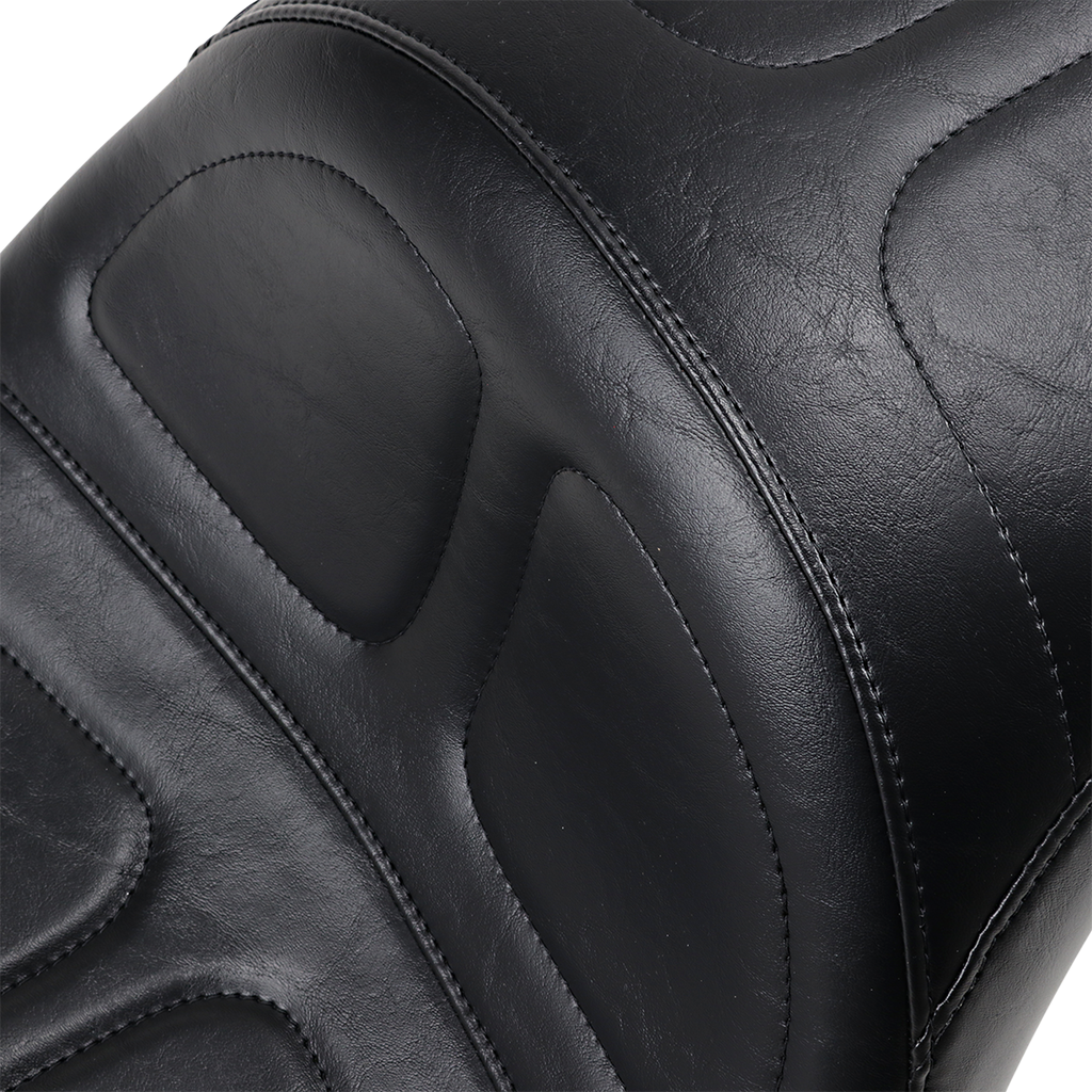 LE PERA Maverick Daddy Long Legs Seat - Black - Stitched - Softail '18-'23 LYX-910DL — image 2