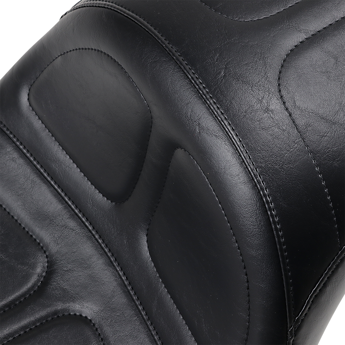 LE PERA Maverick Daddy Long Legs Seat - Black - Stitched - Softail '18-'23 LYX-910DL — image 2