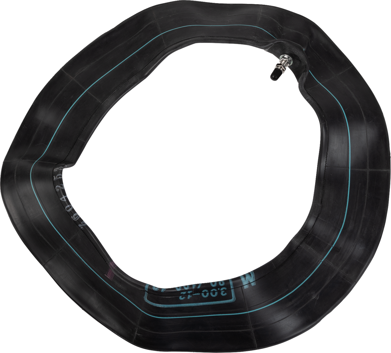 MOOSE OFFROAD Inner Tube - Standard - 12" - TR-4 - Center Metal Valve M20013 — image 1
