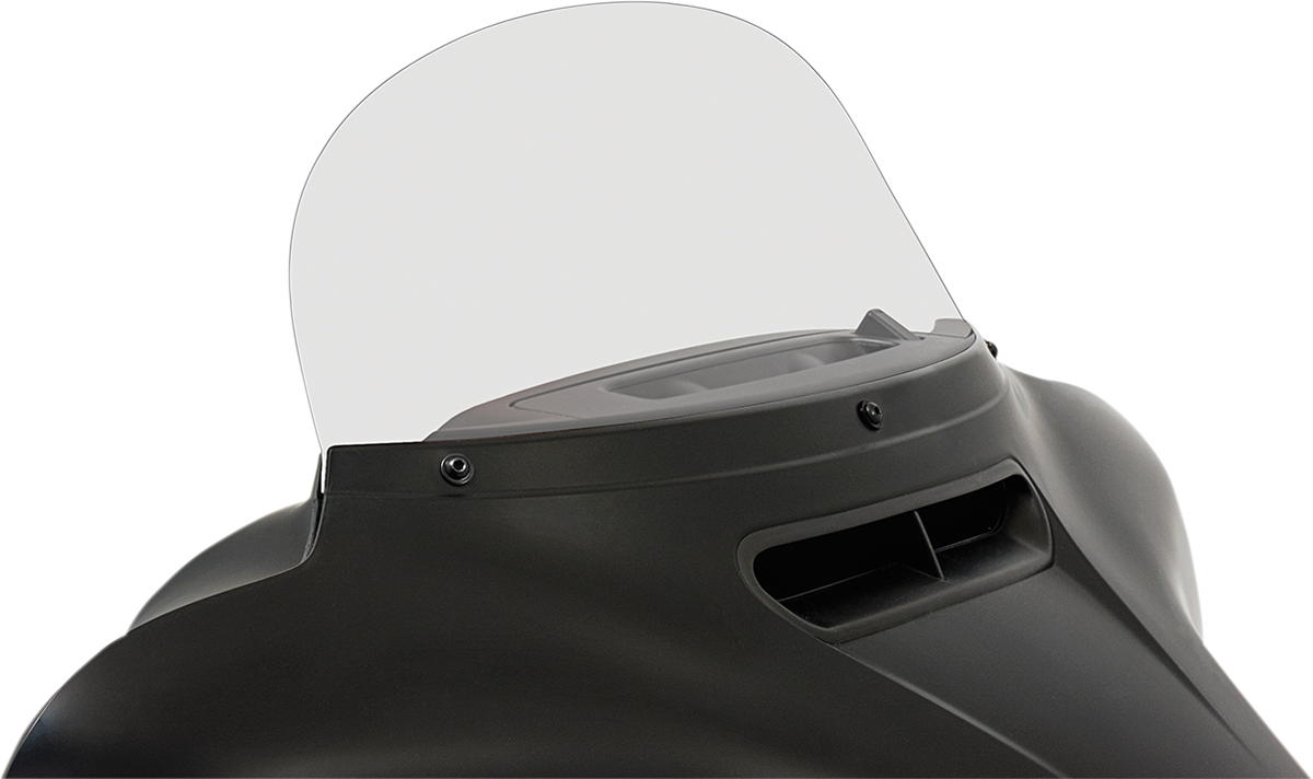 MEMPHIS SHADES Windshield - 9" - Clear - FLHT/X MEP8170 — image 1