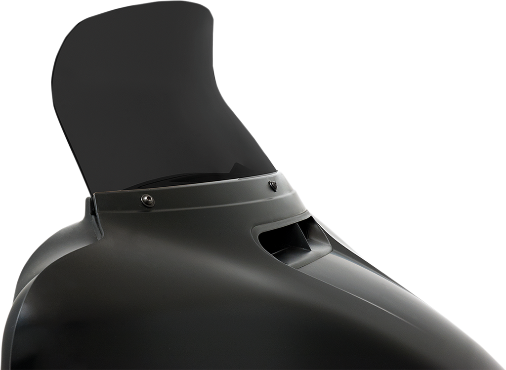MEMPHIS SHADES Spoiler Windshield - 8-1/2" - Dark Black Smoke - FLH MEP84810 — image 1