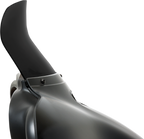 MEMPHIS SHADES Spoiler Windshield - 8-1/2" - Dark Black Smoke - FLH MEP84810 — image 2