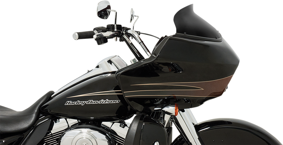 MEMPHIS SHADES Spoiler Windshield - 5-1/2" - Black - FLTR MEP85911 — image 1