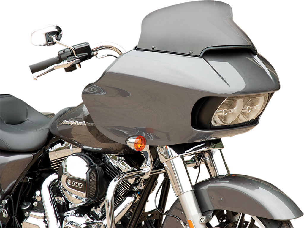 MEMPHIS SHADES Spoiler Windshield - 6-1/2" - Dark Smoke - FLTR MEP86010 — image 1