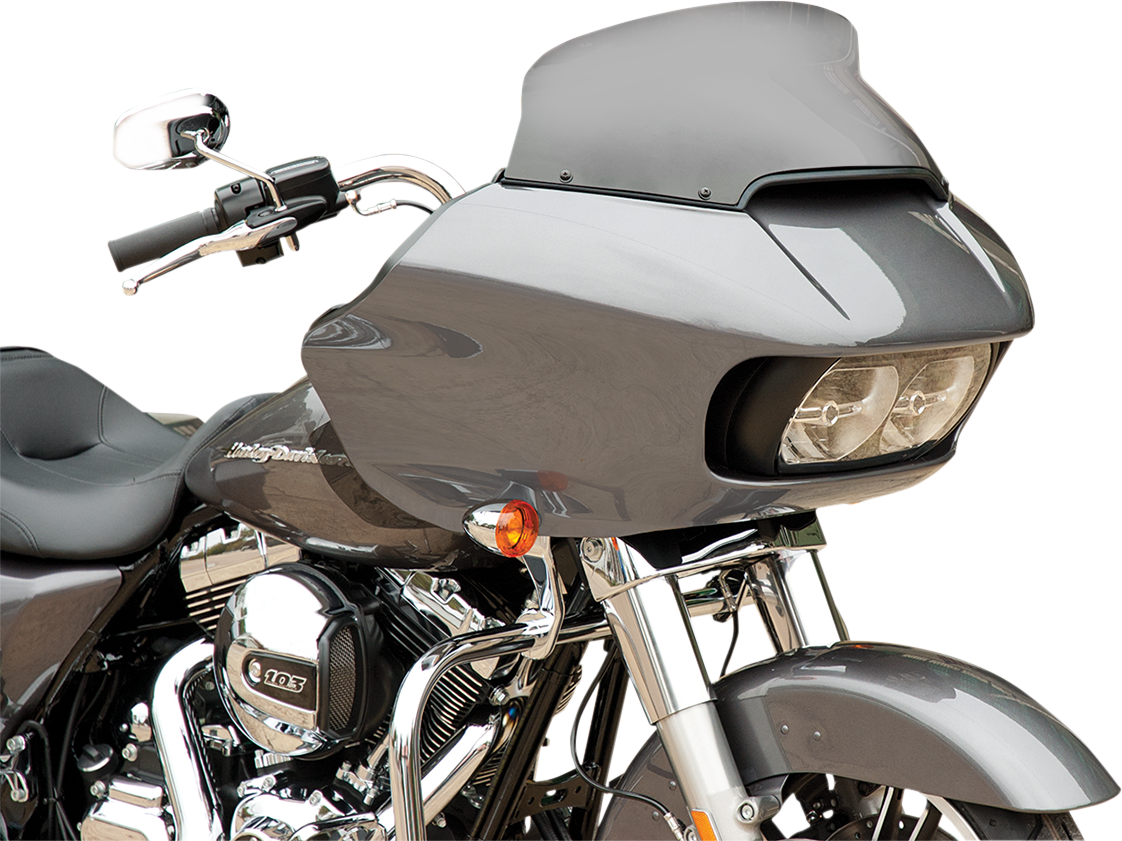 MEMPHIS SHADES Spoiler Windshield - 6-1/2" - Dark Smoke - FLTR MEP86010 — image 1